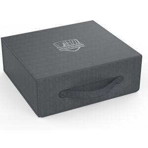 Realm Guard TCG MTG Deck Box Storage Briefcase Holds 6 Window Deck Boxes